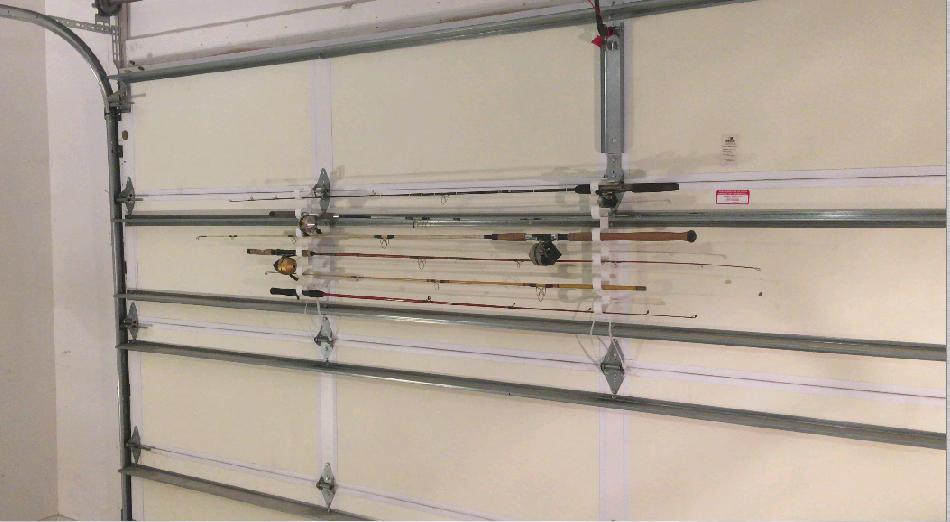 Garage clearance hook rack