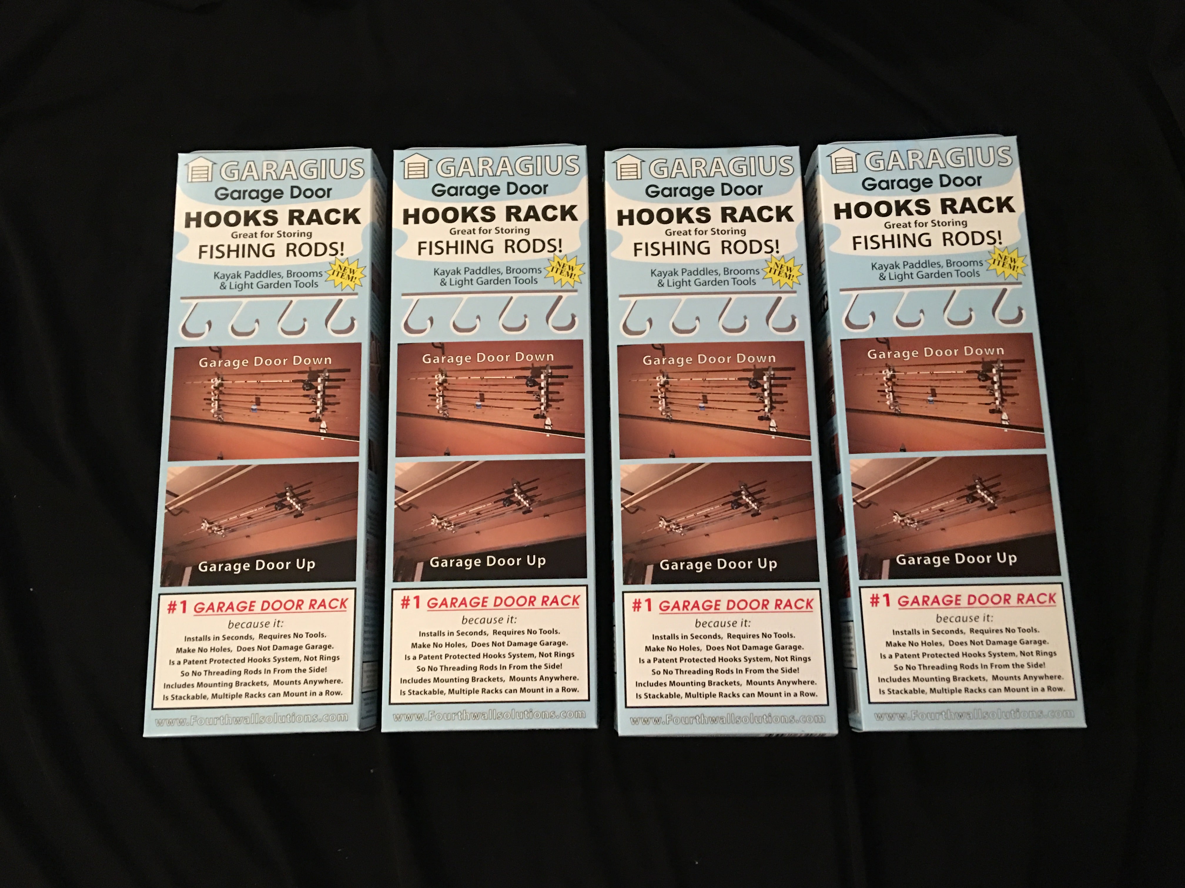 Hooks Rack - 4 Sets $26.95 Each – Fourth Wall Solutions