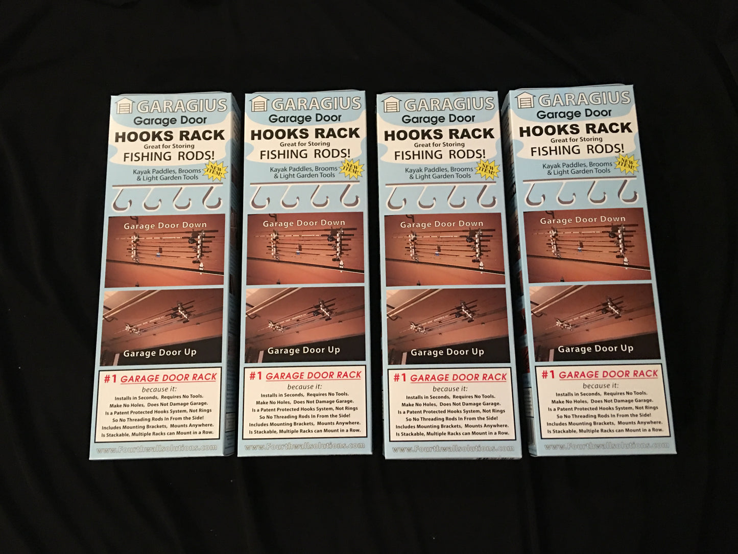 Hooks Rack - 4 Sets  $26.95 Each