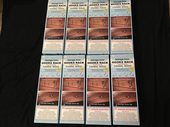Hooks Rack - 8 Set Case - $24.95 Each