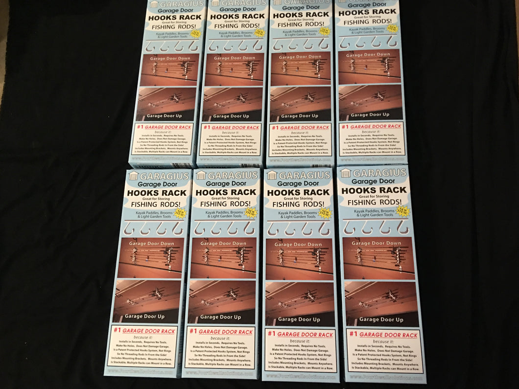 Hooks Rack - 8 Set Case - $24.95 Each